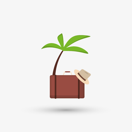 vacations concept with icon design, vector illustration 10 eps graphic.のイラスト素材