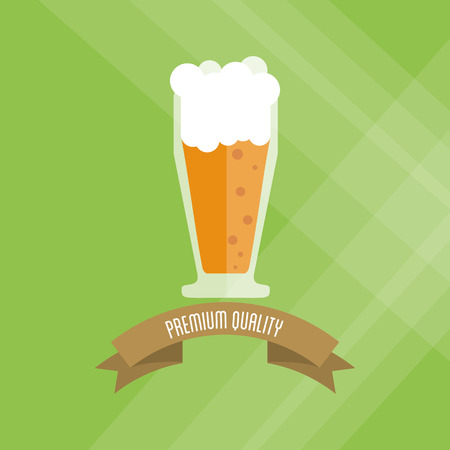 Beer concept with icon design, vector illustration 10 eps graphic.のイラスト素材