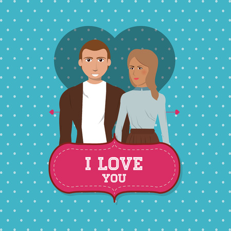 love concept with icon design, vector illustration 10 eps graphic.のイラスト素材