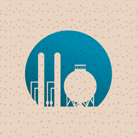 Industry concept with icon design, vector illustration 10 eps graphic.のイラスト素材