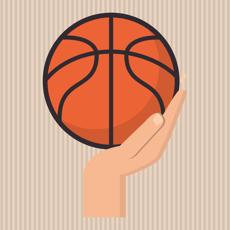 basketball concept with icon design, vector illustration 10 eps graphic.のイラスト素材