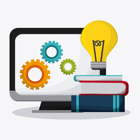 seo concept with icon design, vector illustration 10 eps graphic.のイラスト素材