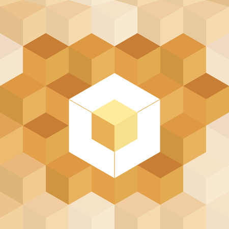 geometric background concept with icon design, vector illustration 10 eps graphic.のイラスト素材