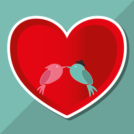 Love concept with icon design, vector illustration 10 eps graphic.のイラスト素材