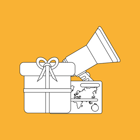 Digital Marketing concept with icon design, vector illustration 10 eps graphic.のイラスト素材