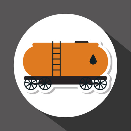 Oil industry concept with icon design, vector illustration 10 eps graphic.のイラスト素材
