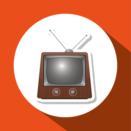 Tv concept with icon design, vector illustration 10 eps graphic.のイラスト素材