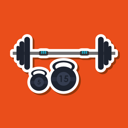 Gym concept with icon design, vector illustration 10 eps graphic.のイラスト素材