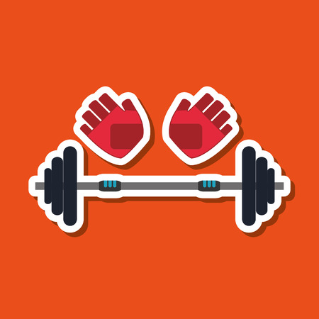Gym concept with icon design, vector illustration 10 eps graphic.のイラスト素材