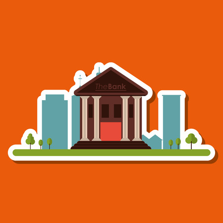 City concept with buidling  icon design, vector illustration 10 eps graphic.のイラスト素材