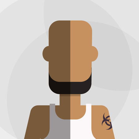 People concept with man icon design, vector illustration 10 eps graphic.のイラスト素材