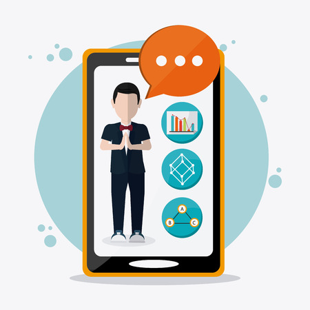 webinar  concept with icon design, vector illustration 10 eps graphic.のイラスト素材