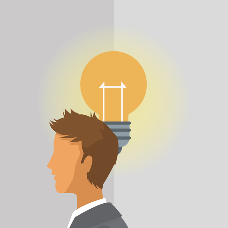 Businesspeople concept with icon design, vector illustration 10 eps graphic.のイラスト素材