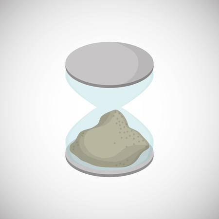 hourglass concept with icon design, vector illustration 10 eps graphic.のイラスト素材