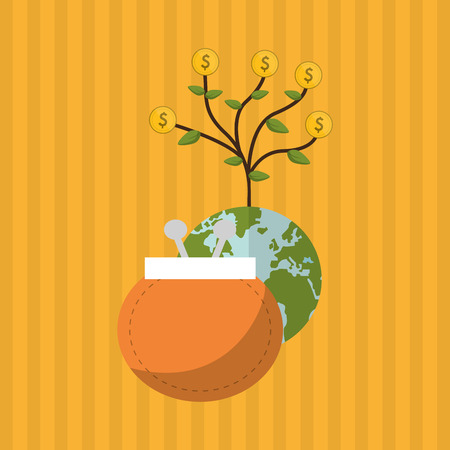 Profit concept with icon design, vector illustration 10 eps graphic.のイラスト素材