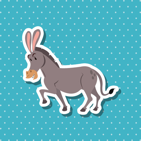 Animal concept with cartoon design, vector illustration 10 eps graphic.のイラスト素材