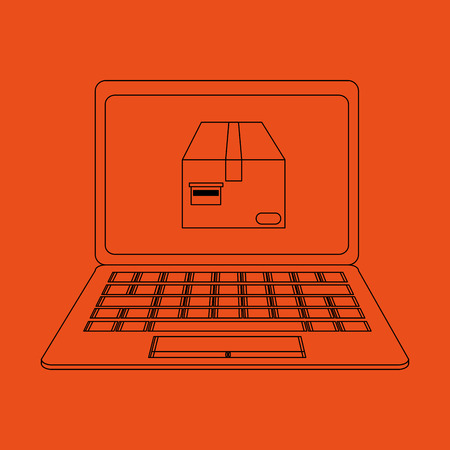 Delivery concept with icon design, vector illustration 10 eps graphic.のイラスト素材