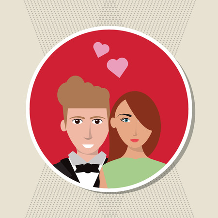 love concept with icon design, vector illustration 10 eps graphic.のイラスト素材