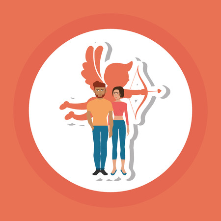 love concept with icon design, vector illustration 10 eps graphic.のイラスト素材