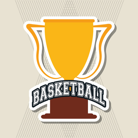 basketball concept with icon design, vector illustration 10 eps graphic.のイラスト素材