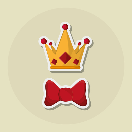 fathers day concept with icon design, vector illustration 10 eps graphic.のイラスト素材