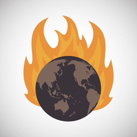 Pollution concept with icon design, vector illustration 10 eps graphic.のイラスト素材