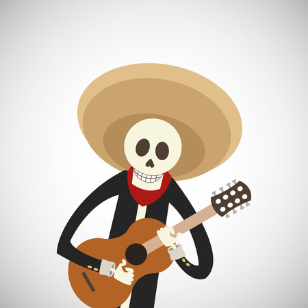 mexican concept with icon design, vector illustration 10 eps graphic.のイラスト素材