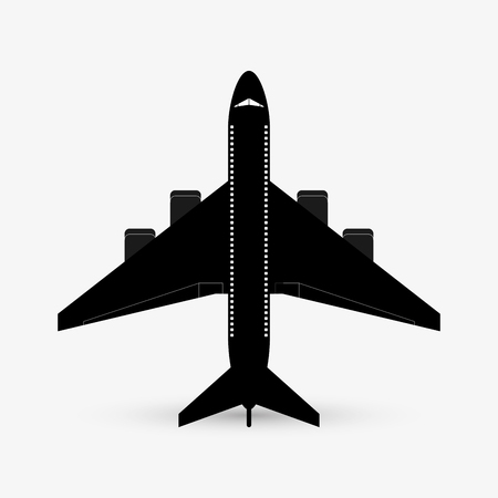 airplane concept with icon design, vector illustration 10 eps graphic.のイラスト素材