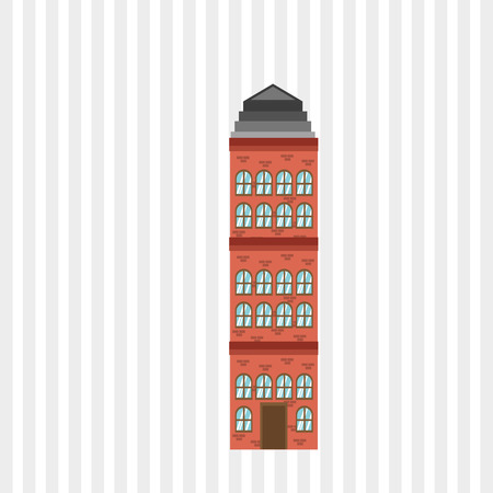 Building concept with icon design, vector illustration 10 eps graphic.のイラスト素材