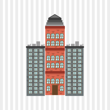 Building concept with icon design, vector illustration 10 eps graphic.のイラスト素材