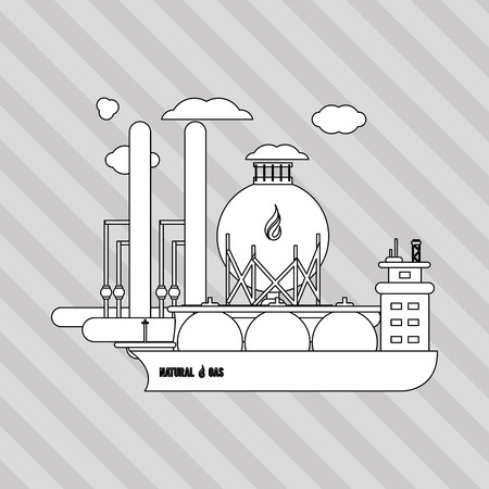 Industry concept with icon design, vector illustration 10 eps graphic.のイラスト素材