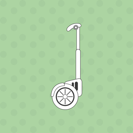 Segway concept with icon design, vector illustration 10 eps graphic.のイラスト素材