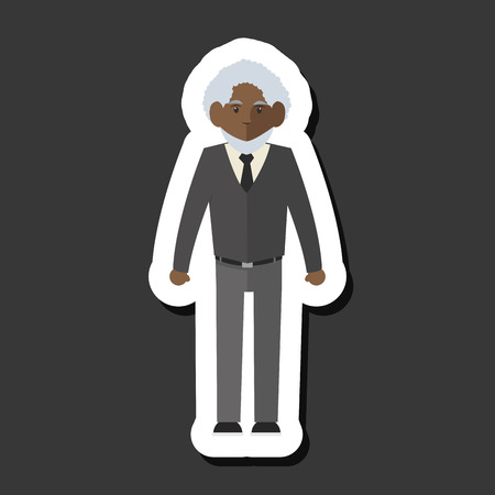 Grandparents concept with icon design, vector illustration 10 eps graphic.のイラスト素材