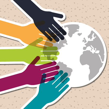 diversity  concept with icon design, vector illustration 10 eps graphic.のイラスト素材