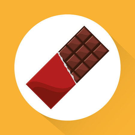 Chocolate concept with icon design, vector illustration 10 eps graphic.のイラスト素材