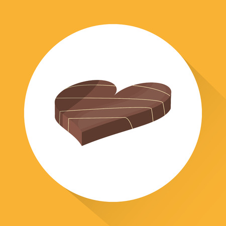 Chocolate concept with icon design, vector illustration 10 eps graphic.のイラスト素材
