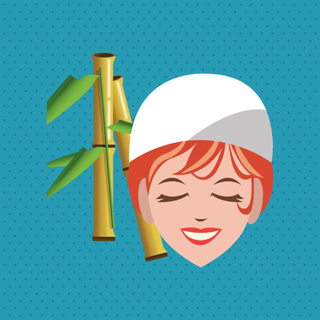 spa center concept with icon design, vector illustration 10 eps graphic.のイラスト素材