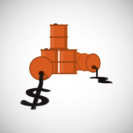Petroleum concept with icon design, vector illustration 10 eps graphic.のイラスト素材