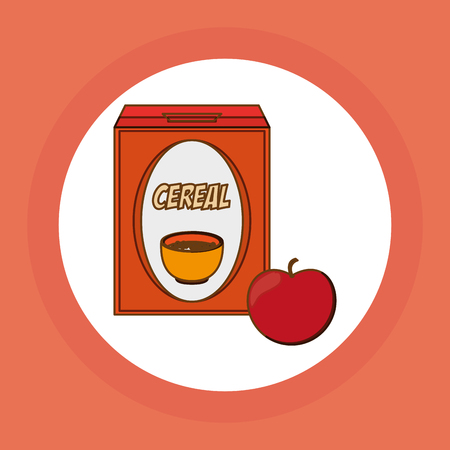 breakfast  concept with icon design, vector illustration 10 eps graphic.のイラスト素材