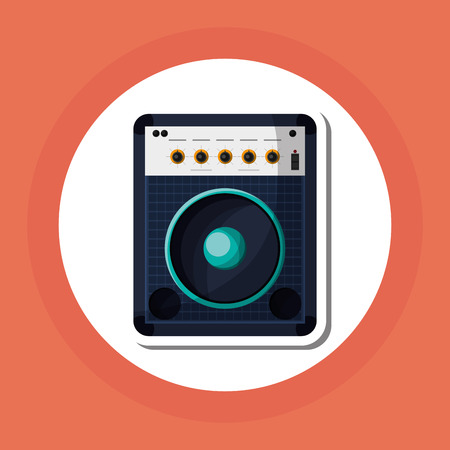 music concept with icon design, vector illustration 10 eps graphic.のイラスト素材