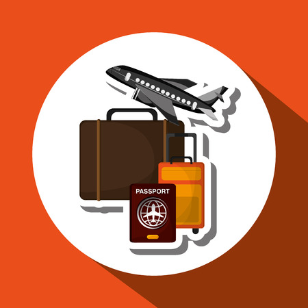 travel concept with icon design, vector illustration 10 eps graphic.のイラスト素材