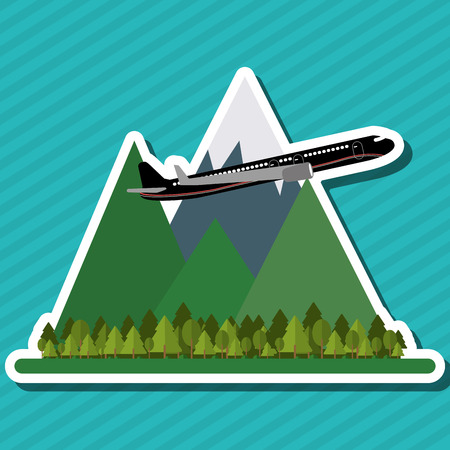 travel concept with icon design, vector illustration 10 eps graphic.のイラスト素材