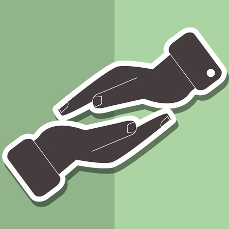 help concept with support icon design, vector illustration 10 eps graphic.のイラスト素材