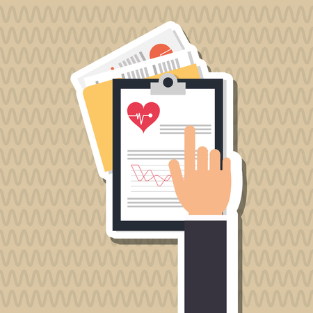 medical care concept with icon design, vector illustration 10 eps graphic.のイラスト素材
