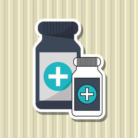 medical care concept with icon design, vector illustration 10 eps graphic.のイラスト素材