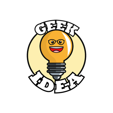 Geek concept with icon design, vector illustration 10 eps graphic.のイラスト素材