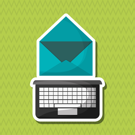 technology concept with icon design, vector illustration 10 eps graphic.のイラスト素材