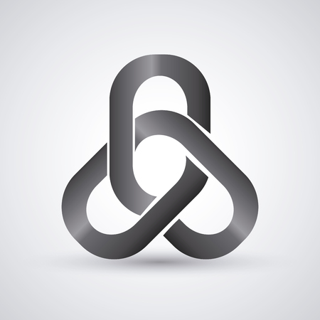 Link symbol concept with icon design, vector illustration 10 eps graphic.のイラスト素材