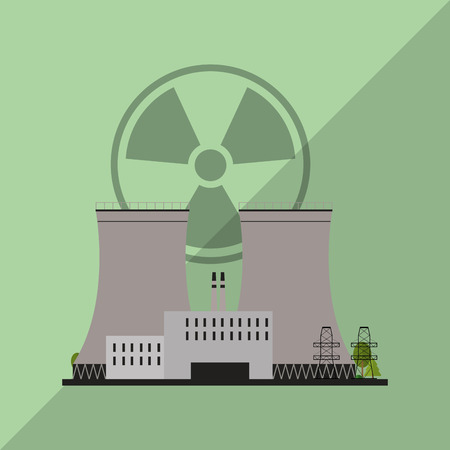 Industrial security concept with icon design, vector illustration 10 eps graphic.のイラスト素材