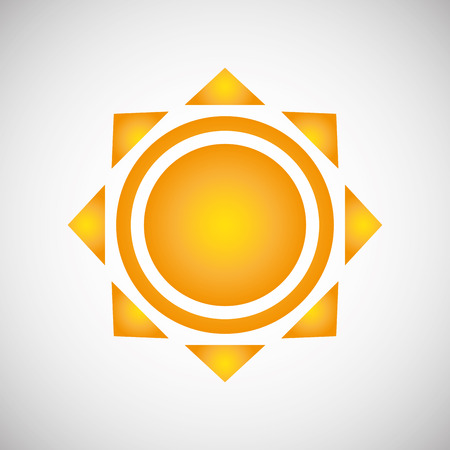 Sun concept with icon design, vector illustration 10 eps graphic.のイラスト素材